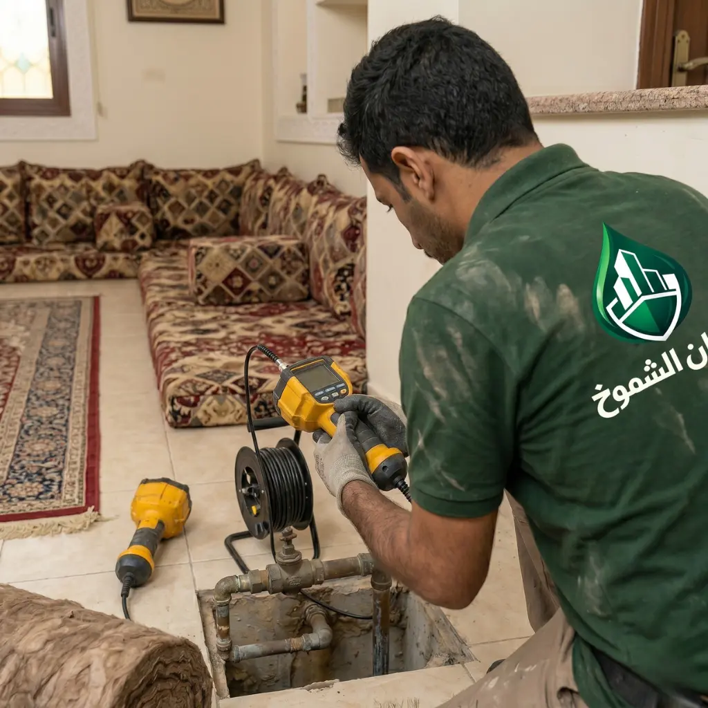 إصلاح التسربات بدون تكسير